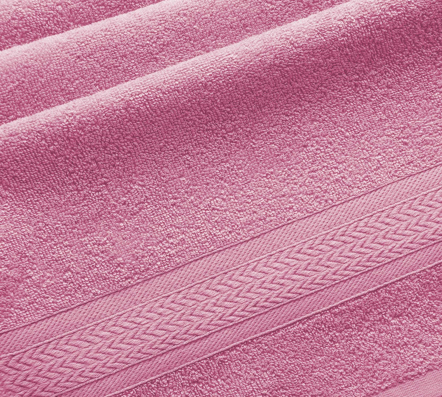 фото Полотенце махровое текс-дизайн банное 70х140 утро розовый comfort life
