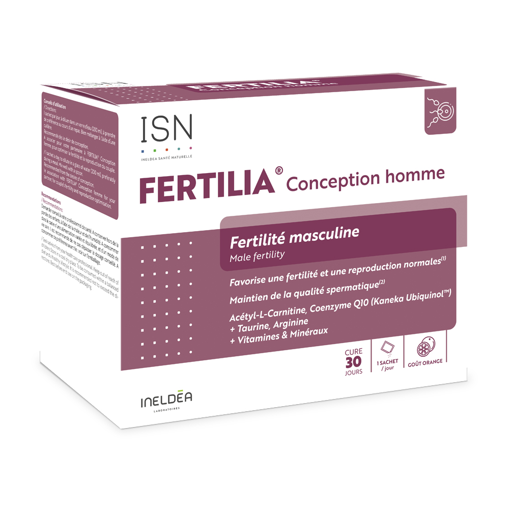 

Витаминный комплекс Ineldea Sante Naturelle Fertilia Homme, для мужчин, саше, 10 шт