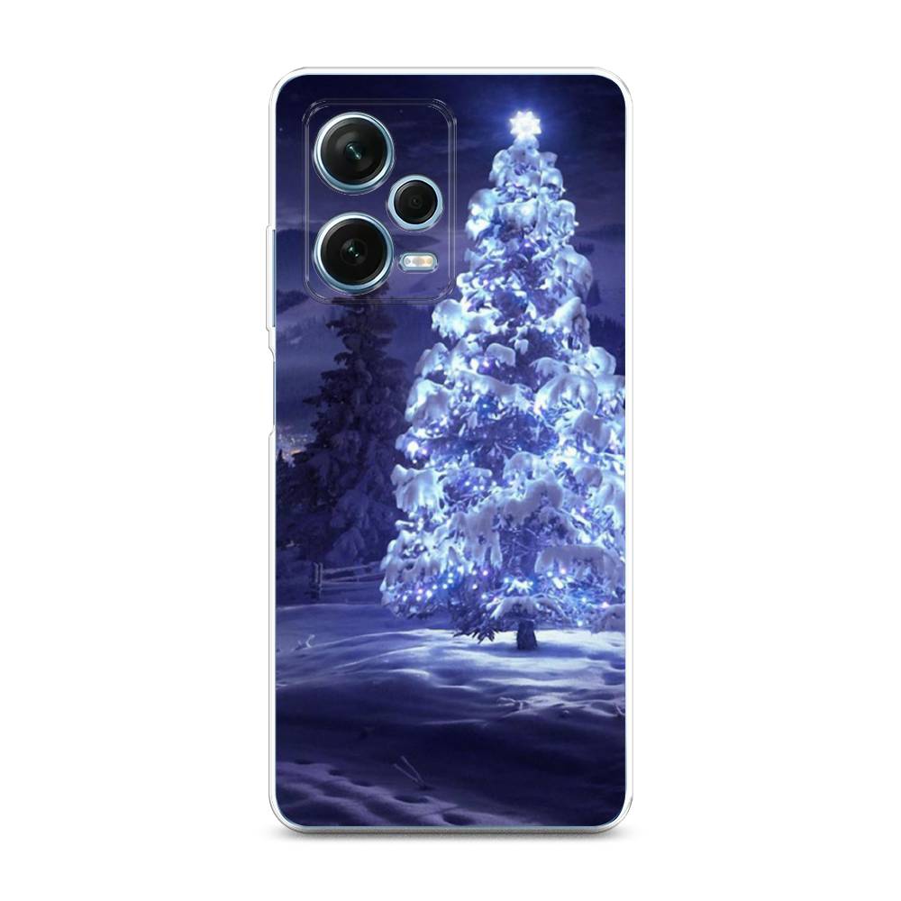 

Чехол на Xiaomi Redmi Note 12 Pro Plus "Зима 4", Синий;черный;белый, 317150-2