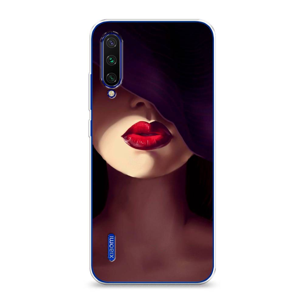 фото Чехол awog "красные губы" для xiaomi mi cc9e