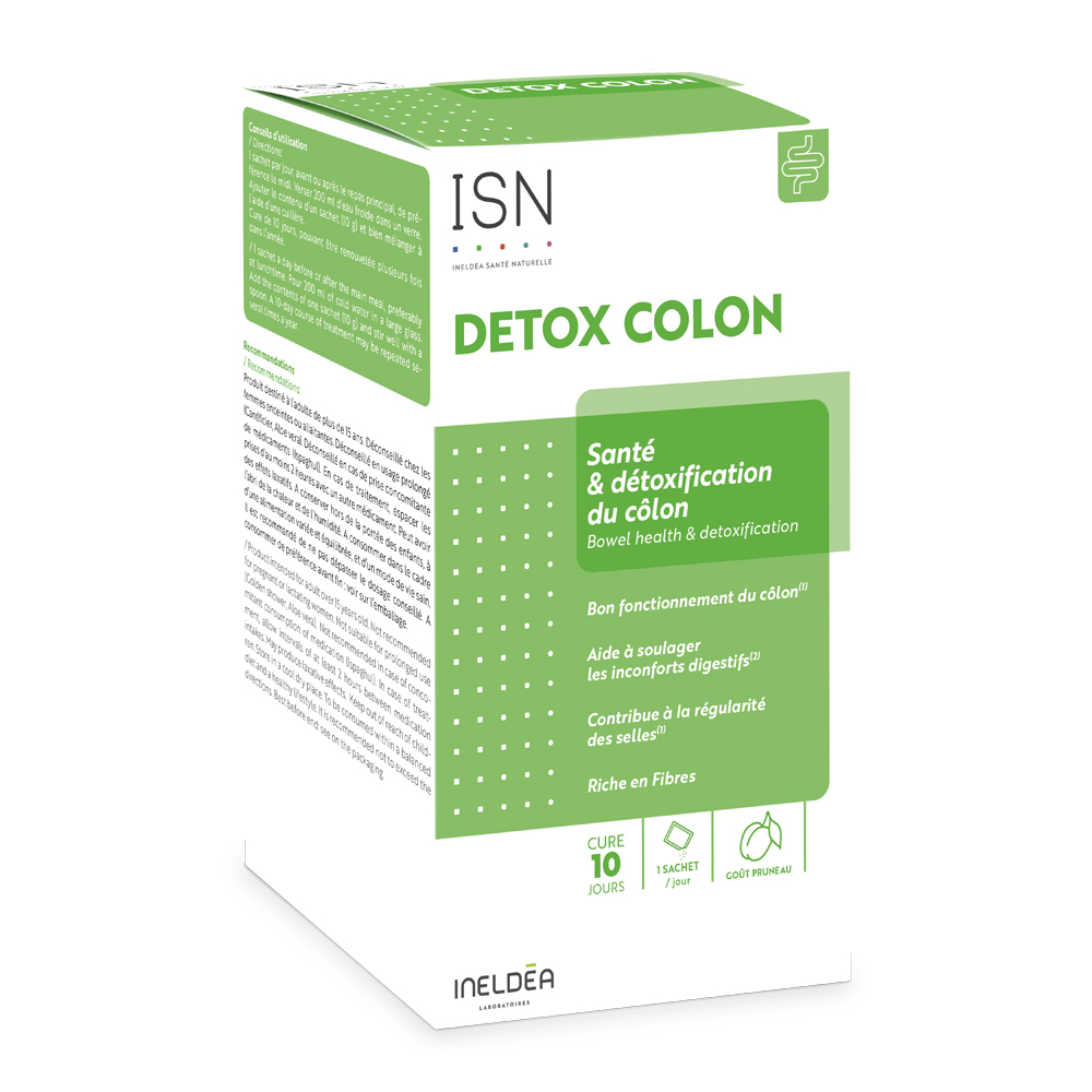 Пищевая добавка Ineldea Sante Naturelle Detox Colon, Детокс Колон, саше, 10 шт