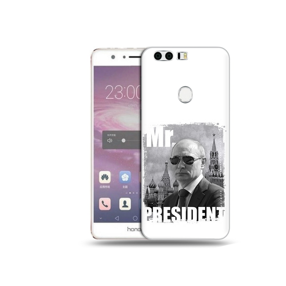 

Чехол MyPads Tocco для Honor 8 Путин (PT46676.38.141), Прозрачный, Tocco