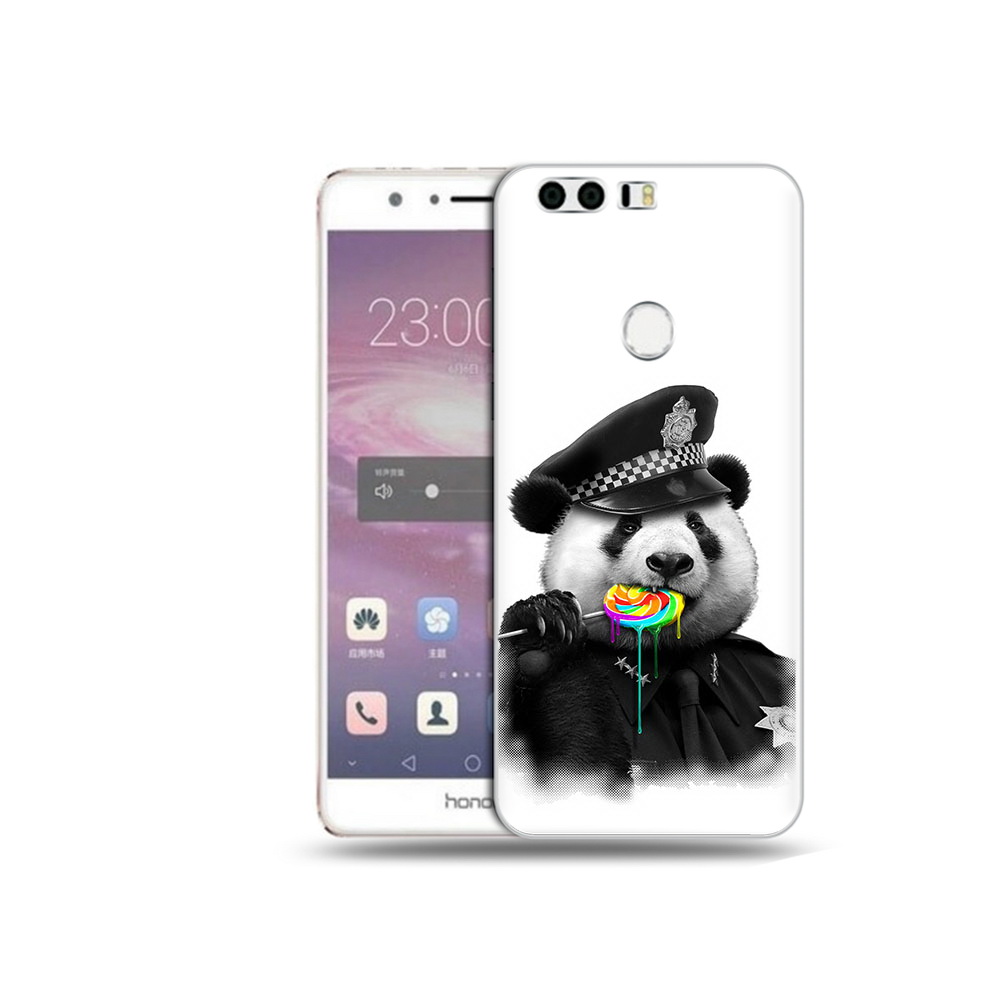 

Чехол MyPads Tocco для Honor 8 Панда полиция (PT46676.38.130), Прозрачный, Tocco