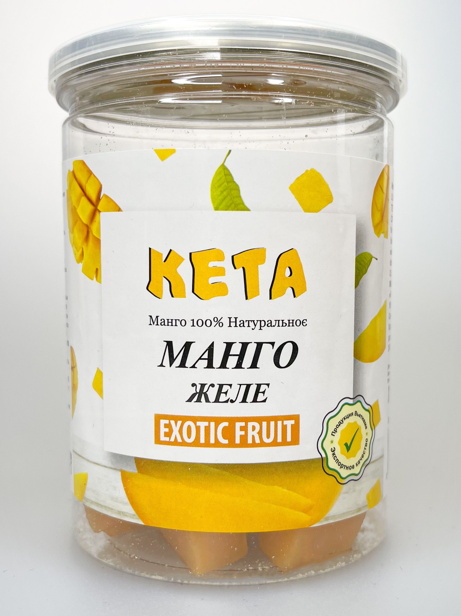 

МАНГО конфеты (желе) KETA, кубики жевательные, 380 гр.