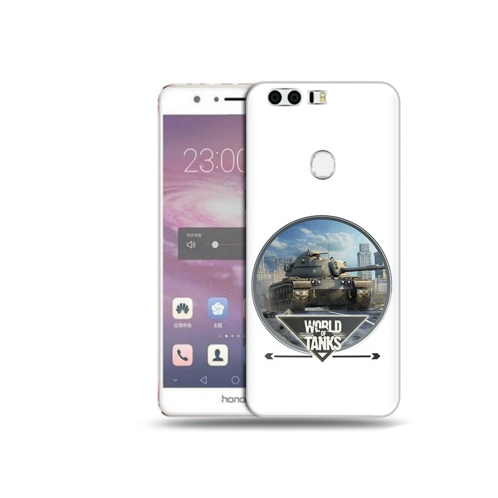 

Чехол MyPads Tocco для Honor 8 Мир танков (PT46676.38.119), Прозрачный, Tocco