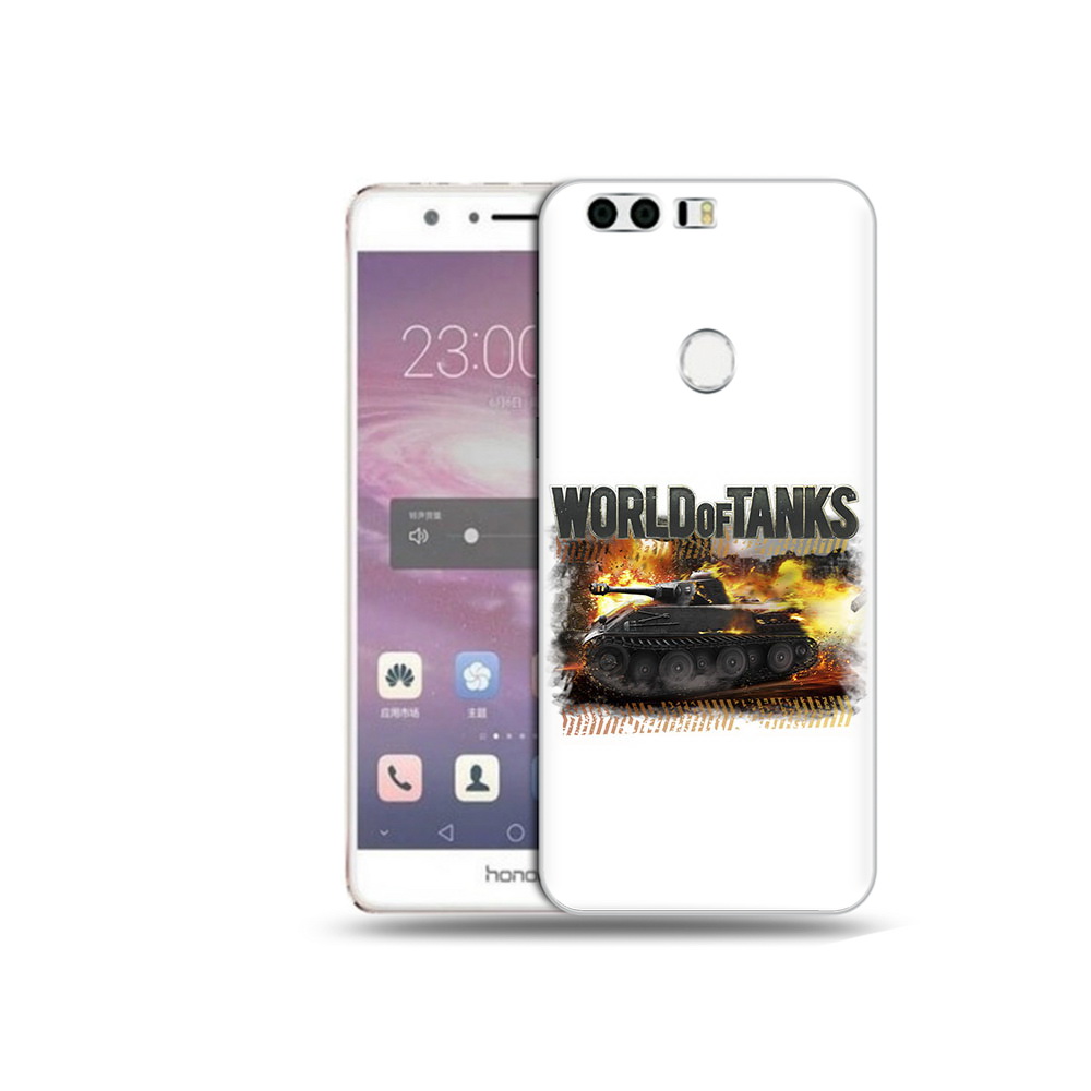 

Чехол MyPads Tocco для Honor 8 Мир танков-2 (PT46676.38.118), Прозрачный, Tocco