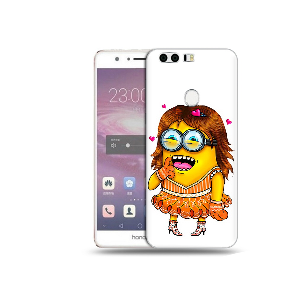 

Чехол MyPads Tocco для Honor 8 Миньон девочка (PT46676.38.116), Прозрачный, Tocco
