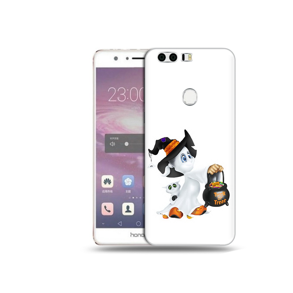 

Чехол MyPads Tocco для Honor 8 Маленький призрак (PT46676.38.113), Прозрачный, Tocco