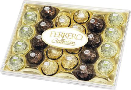 Сладкие подарочные наборы Ferrero Collection 260 г