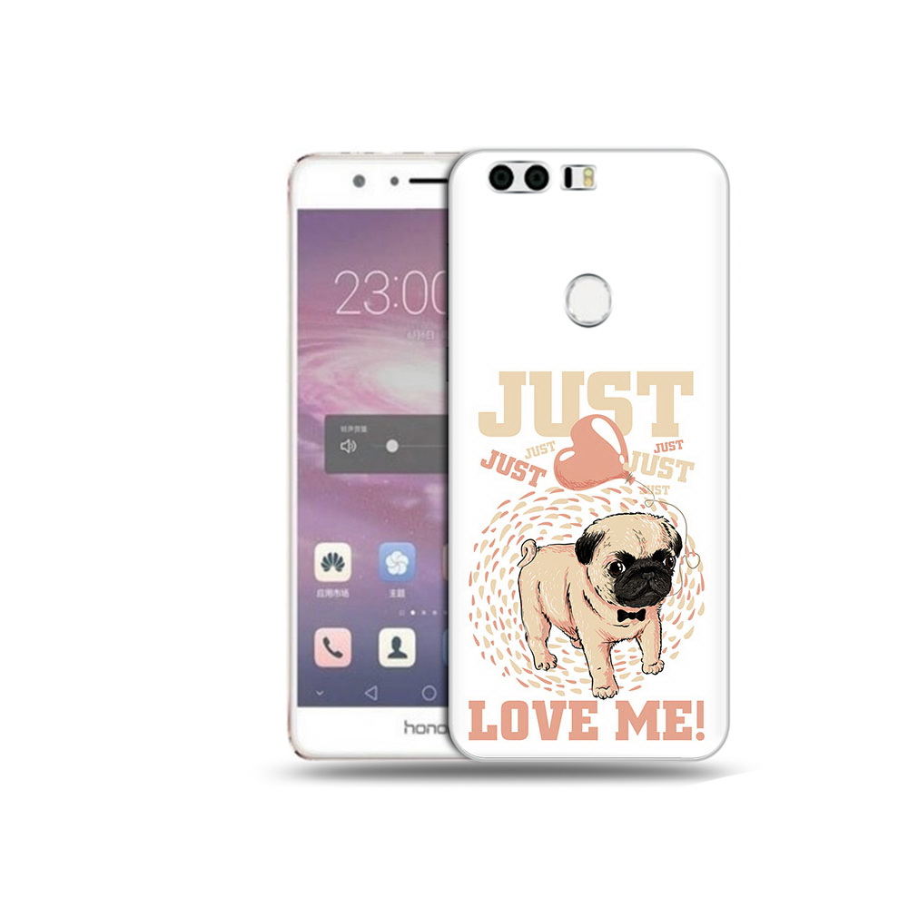 

Чехол MyPads Tocco для Honor 8 Люби меня (PT46676.38.109), Прозрачный, Tocco