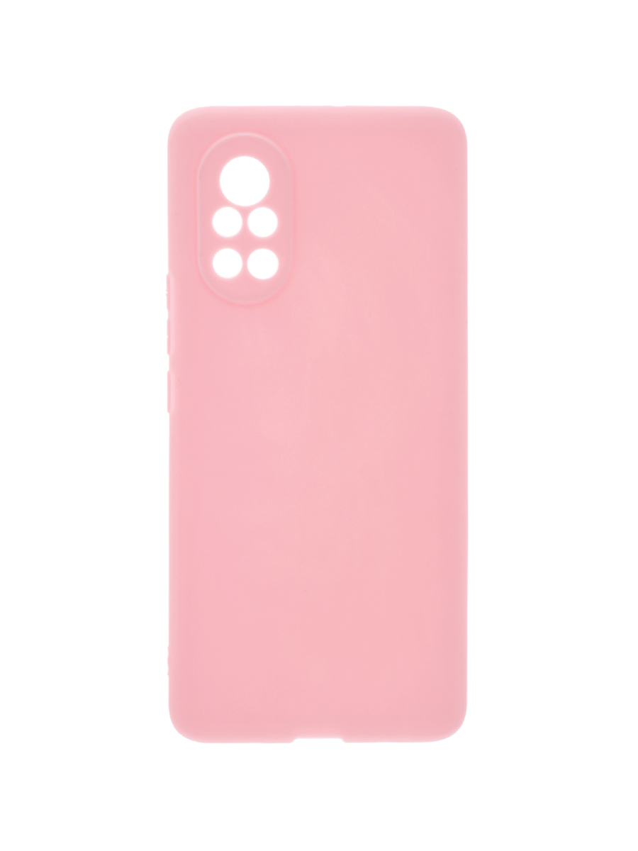фото Чехол-накладка на huawei nova 8 (розовый) защита камеры zibelino