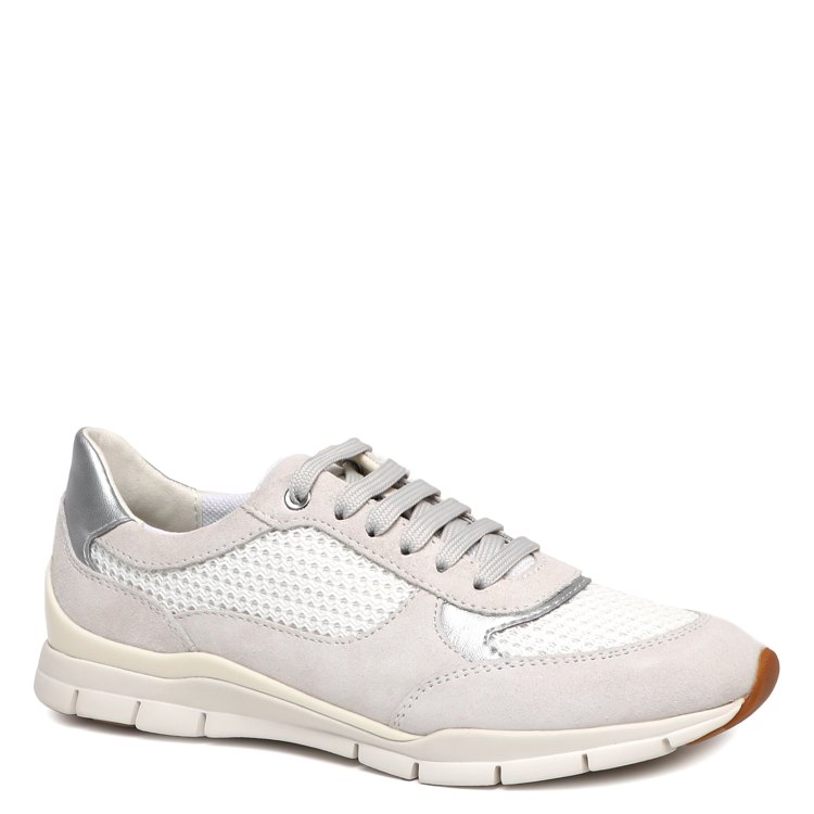 

Кроссовки женские GEOX D35F2A белые 38 EU, Белый, D35F2A