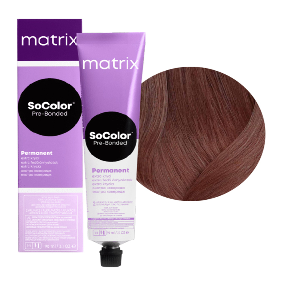 Краска для волос Matrix Socolor Beauty 505M Светлый шатен мокка 90 мл краска для волос matrix socolor beauty 505m светлый шатен мокка 90 мл