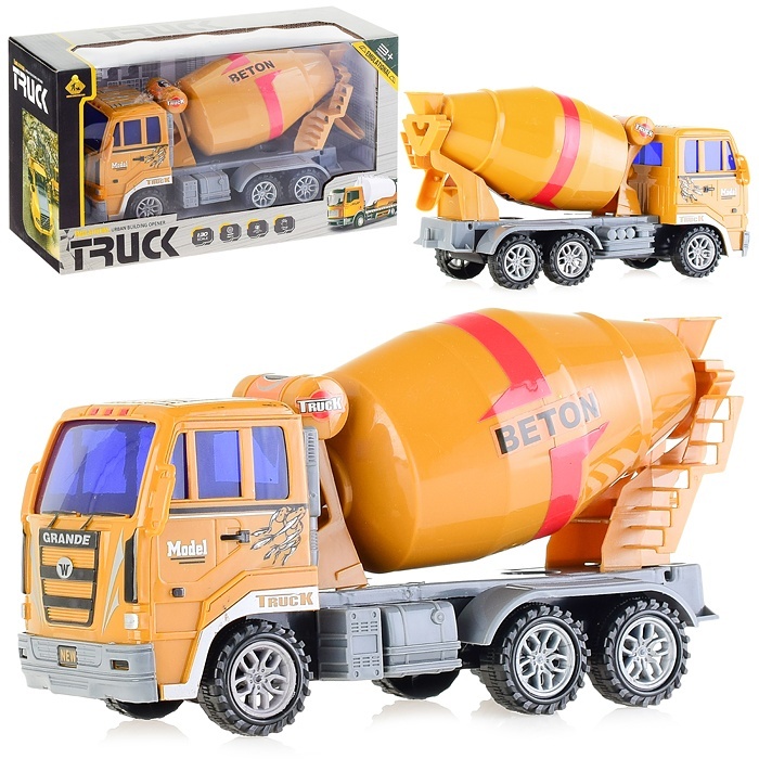 

Спецтехника Oubaoloon инерционная, цистерна вращается, Разноцветный, инерционная, цистерна вращается