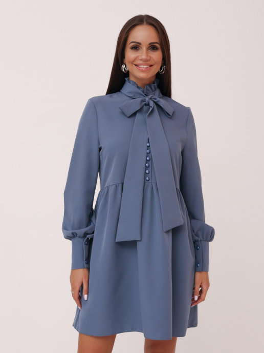 

Платье женское DAZZLE STYLE Селена синее 48 RU, Селена