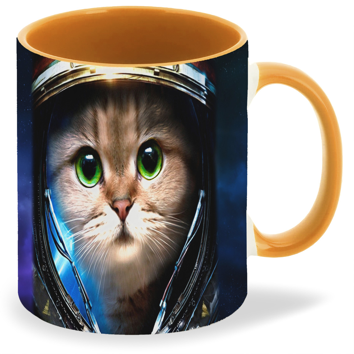 

Кружка CoolPodarok Кот космонавт, Кот космонавт