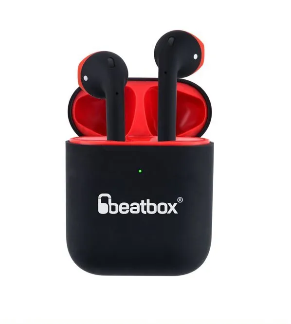 

Беспроводные наушники Beatbox Pods Air 2 Wireless Charging Black / Red, Pods Air 2 Wireless Charging