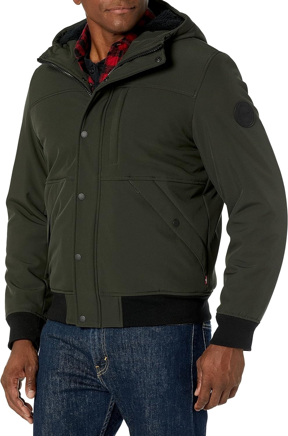 

Куртка мужская Levi's LM1RP593-OLV зеленая L, Зеленый, LM1RP593-OLV