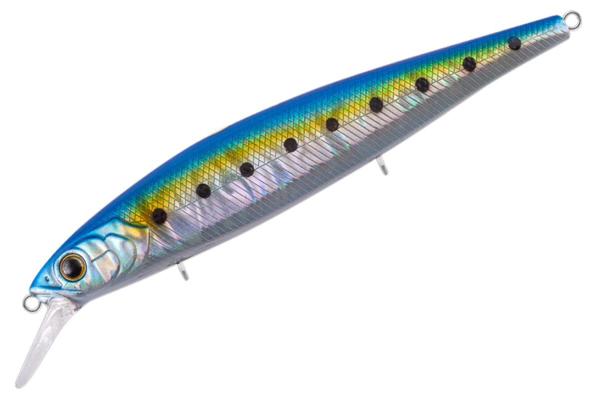 

Воблер TsuYoki FLIRT 115SP X100, Серебристый;голубой, FLIRT 115SP