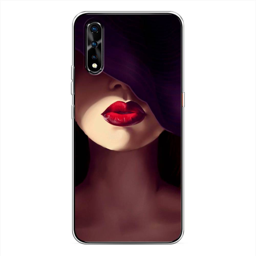 фото Чехол awog "красные губы" для vivo iqoo neo
