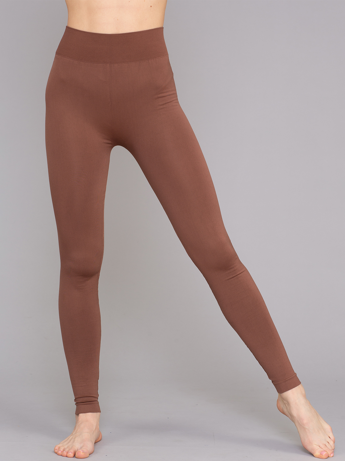 фото Леггинсы женские giulia leggings 01 коричневые s/m