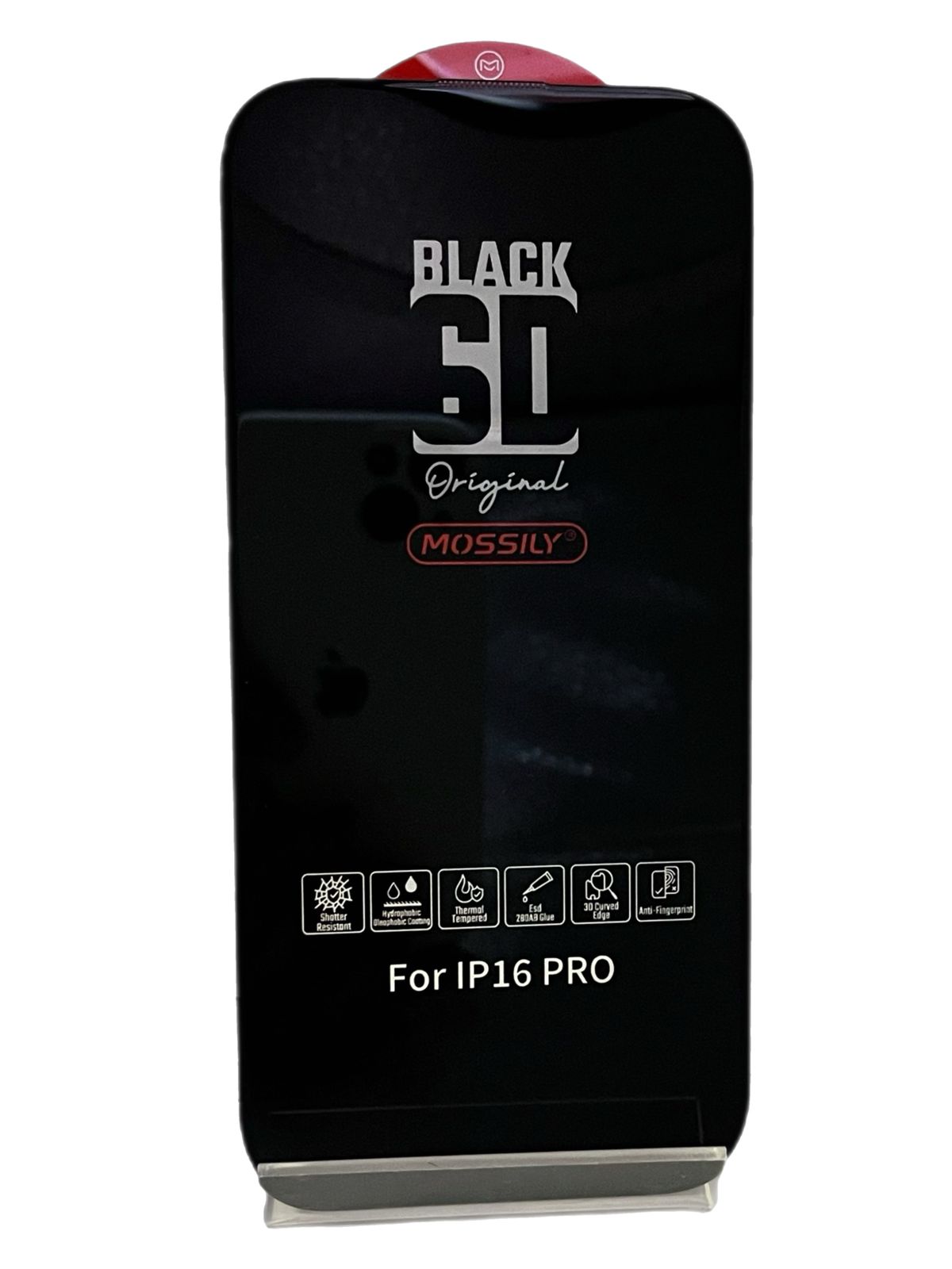 

Защитное стекло повышенной прочности MOSSILY для iPhone 16 Pro, 16 Pro