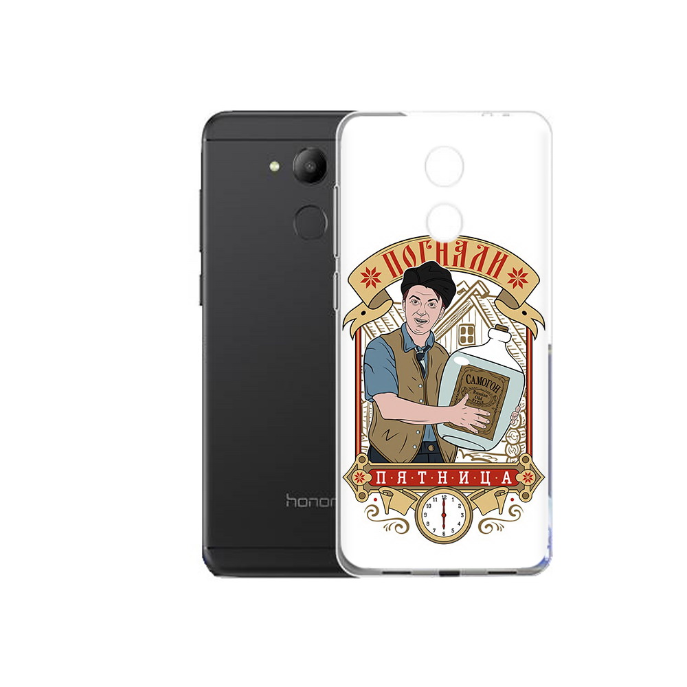 

Чехол MyPads Tocco для Honor 6C Погнали пятница (PT67887.49.137), Прозрачный, Tocco
