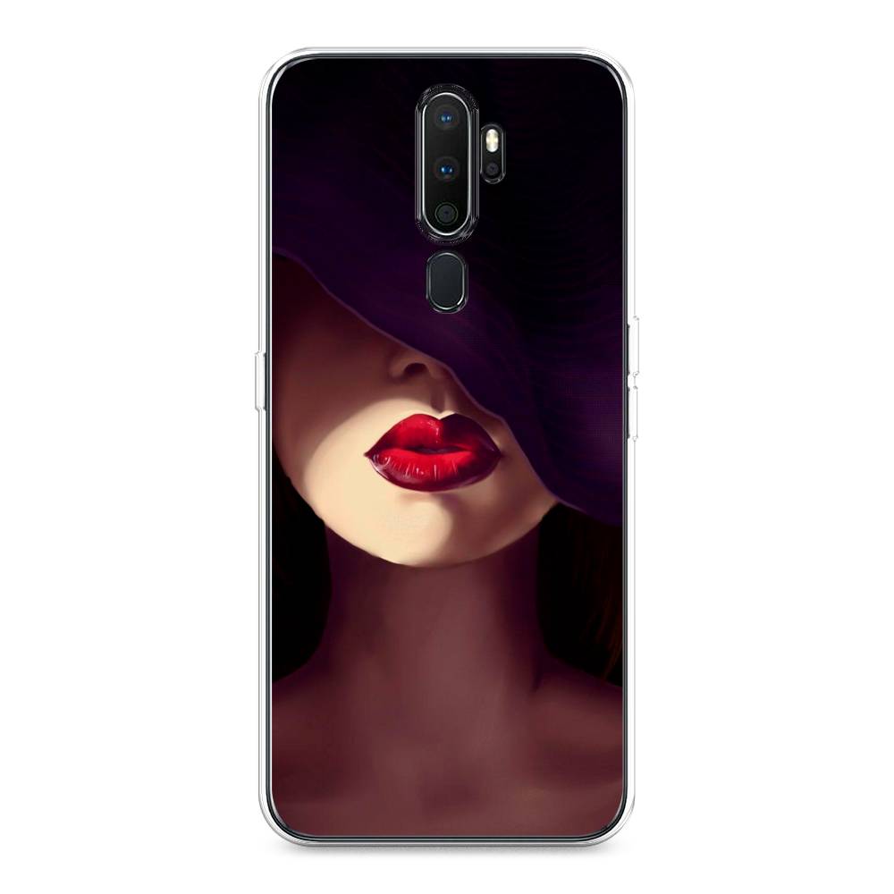 

Чехол Awog на Oppo A5 (2020) "Красные губы", Разноцветный, 251350-7