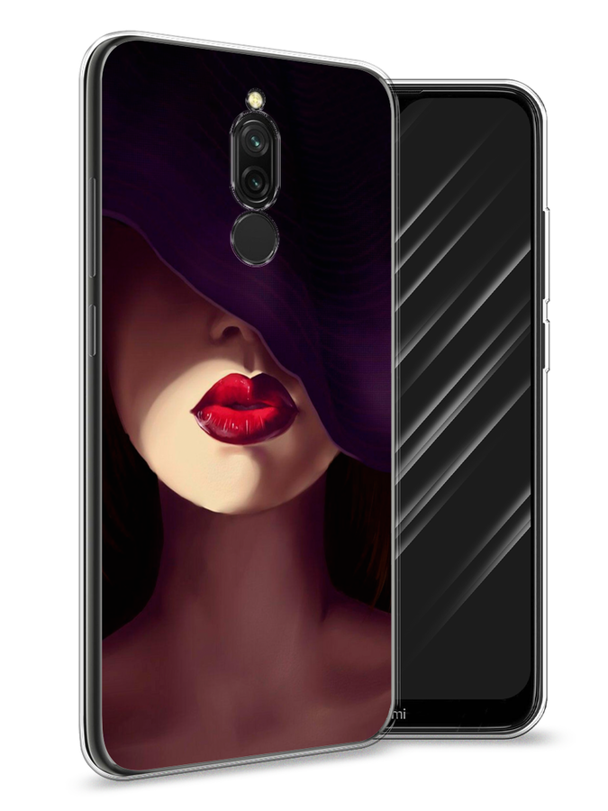 

Чехол Awog на Xiaomi Redmi 8 "Красные губы", Разноцветный, 37150-7