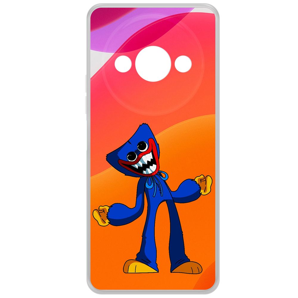 

Чехол-накладка Krutoff Clear Case Хаги Ваги для Xiaomi Poco C61, Прозрачный