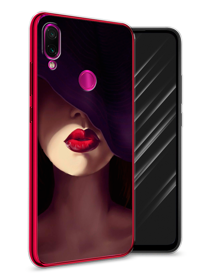 

Чехол Awog на Xiaomi Redmi Note 7 "Красные губы", Разноцветный, 34750-7