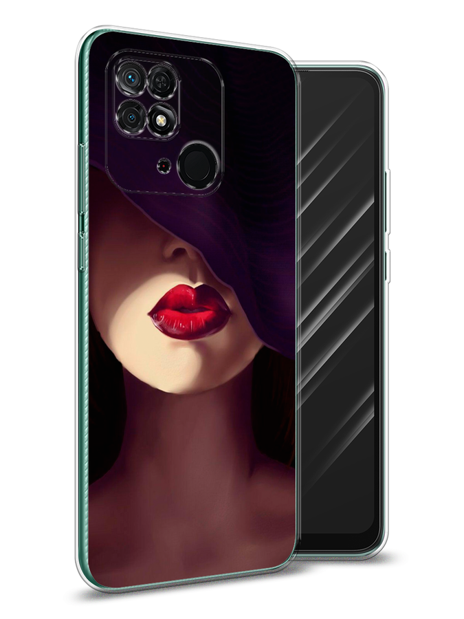 

Чехол Awog на Xiaomi Redmi 10C "Красные губы", Разноцветный, 313450-7