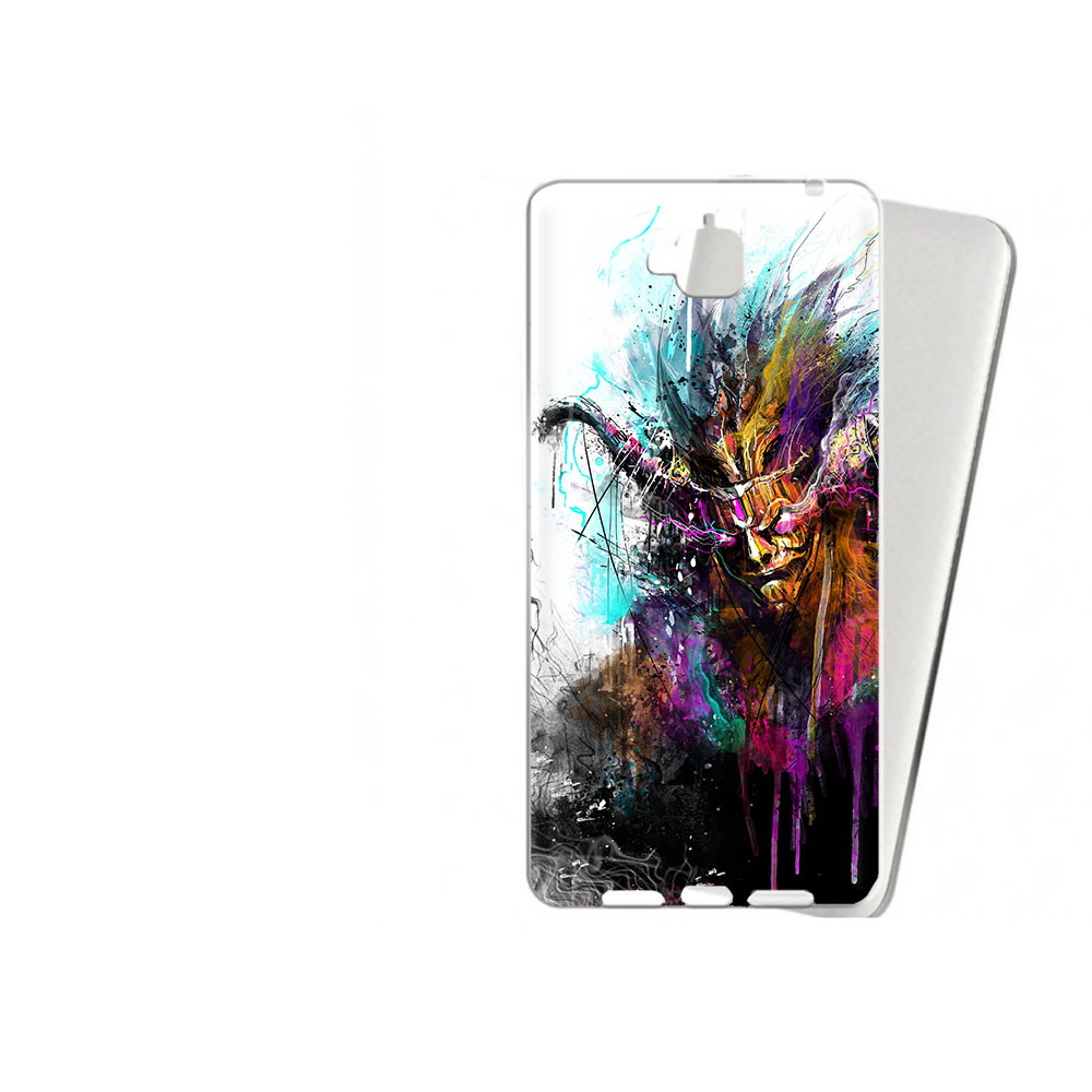 

Чехол MyPads Tocco для Huawei Enjoy 5 яркий дьявол (PT24942.37.709), Прозрачный, Tocco