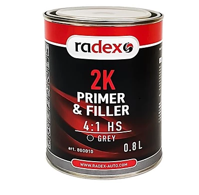 

Грунт наполнитель Radex 03021 800 мл (арт. 800011+800150)