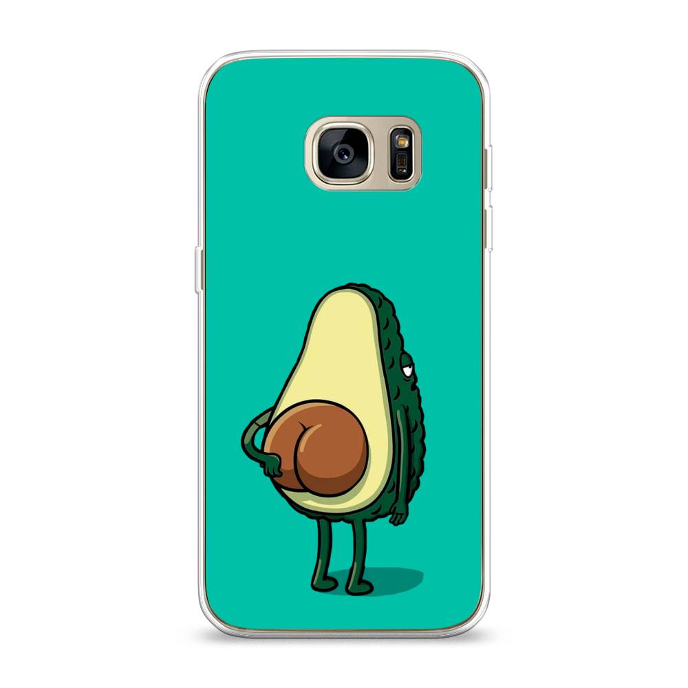 

Чехол Awog на Samsung Galaxy S7 "Попа авокадо", Зеленый;коричневый;прозрачный, 24550-10