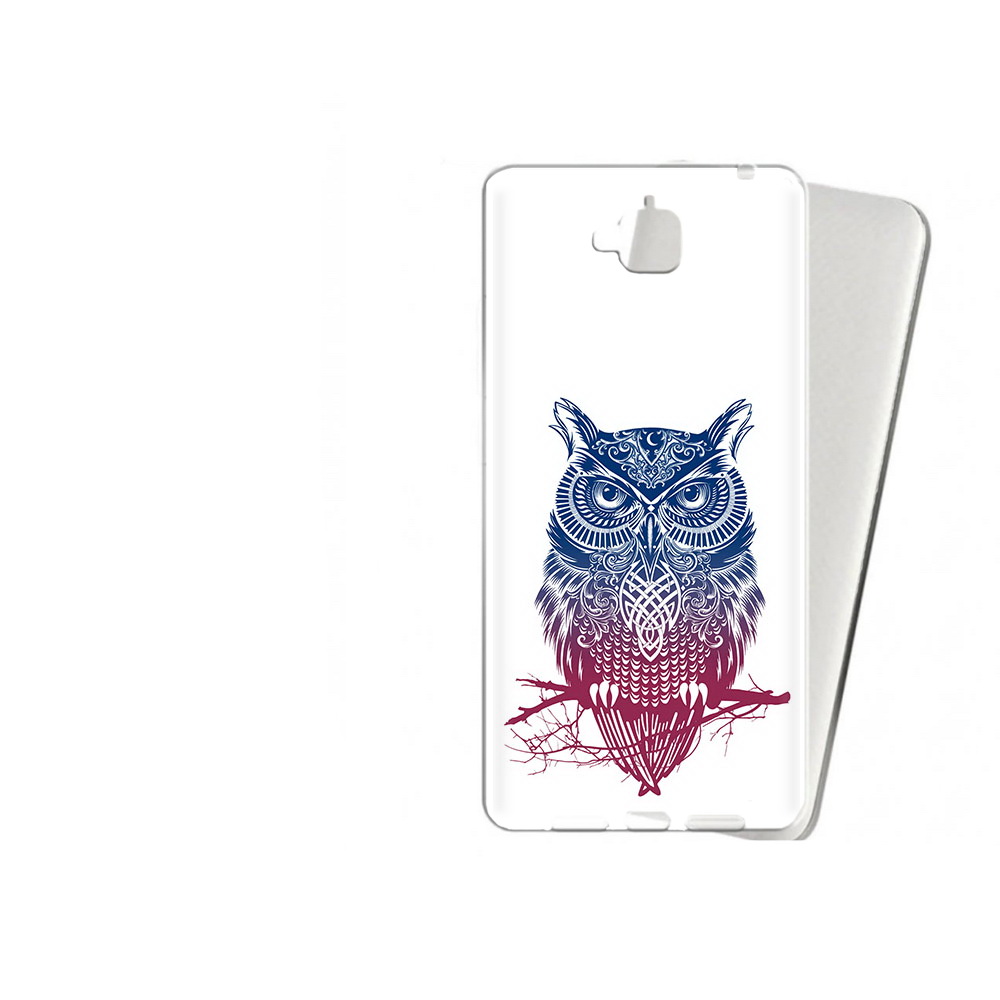 

Чехол MyPads Tocco для Huawei Enjoy 5 хиппи сова (PT24942.37.664), Прозрачный, Tocco