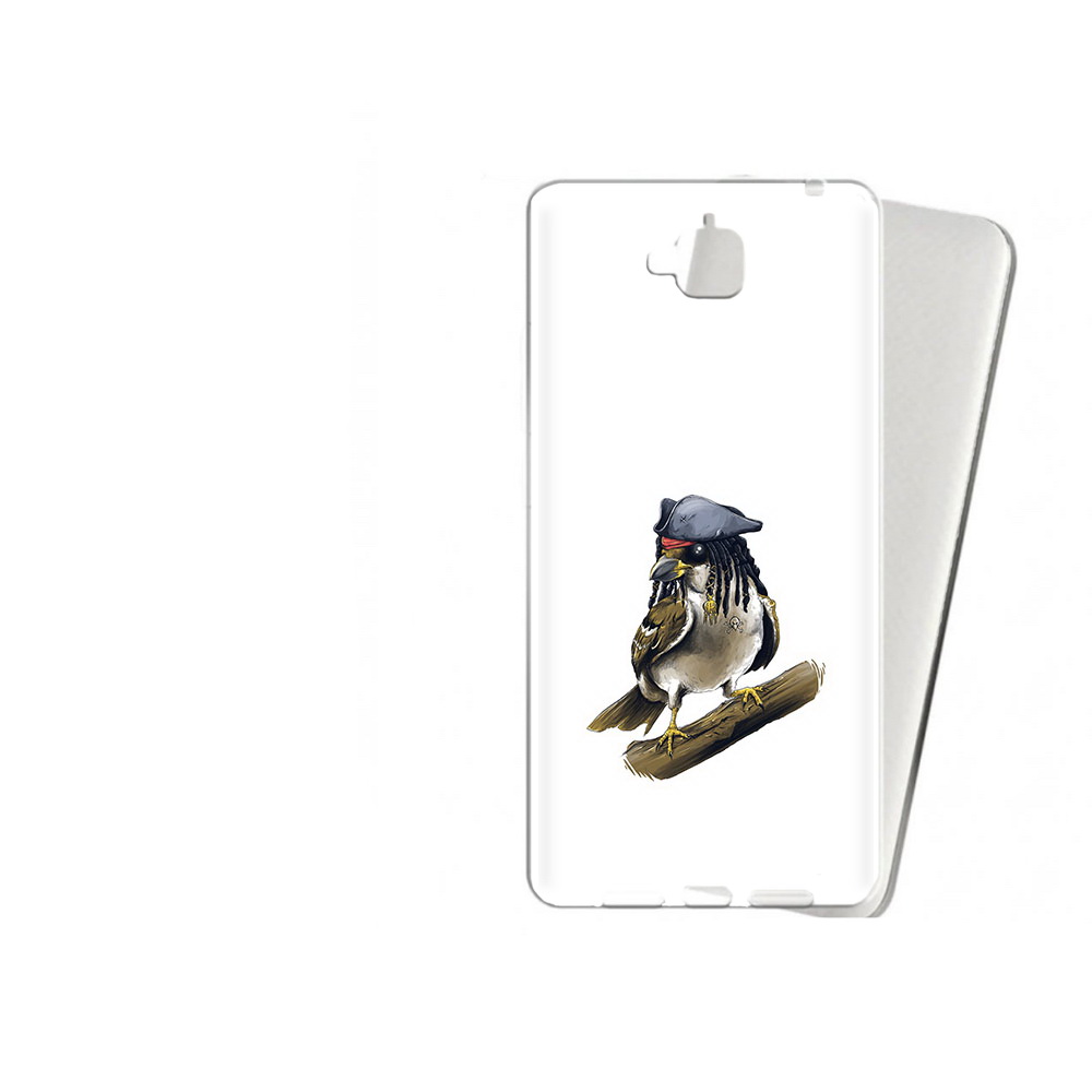 

Чехол MyPads Tocco для Huawei Enjoy 5 Джек воробей (PT24942.37.65), Прозрачный, Tocco