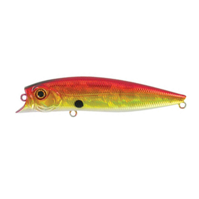 

Воблер TSURIBITO JERK POP 90F/003, Золотистый;красный, JERK POP