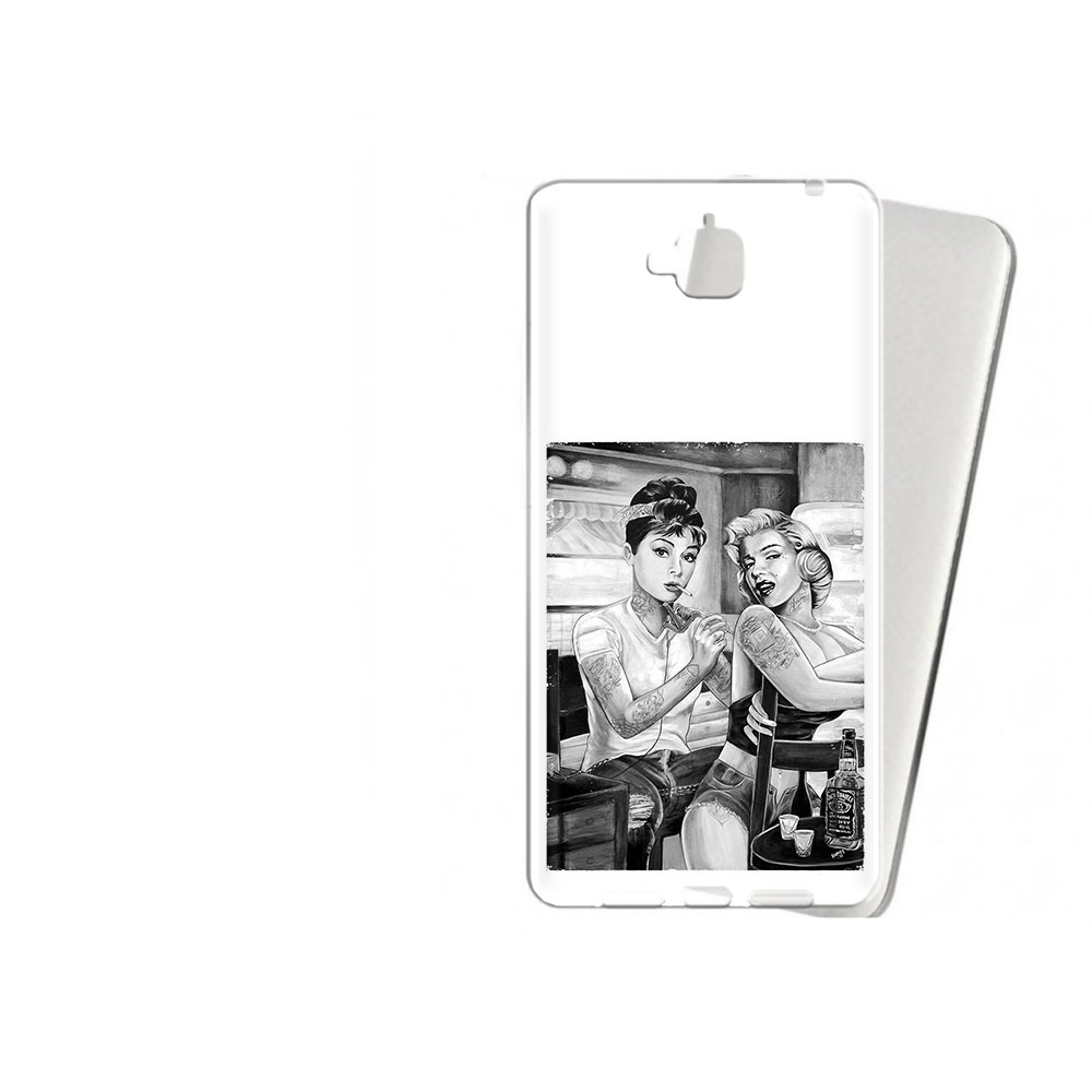 

Чехол MyPads Tocco для Huawei Enjoy 5 тату мастер (PT24942.37.637), Прозрачный, Tocco