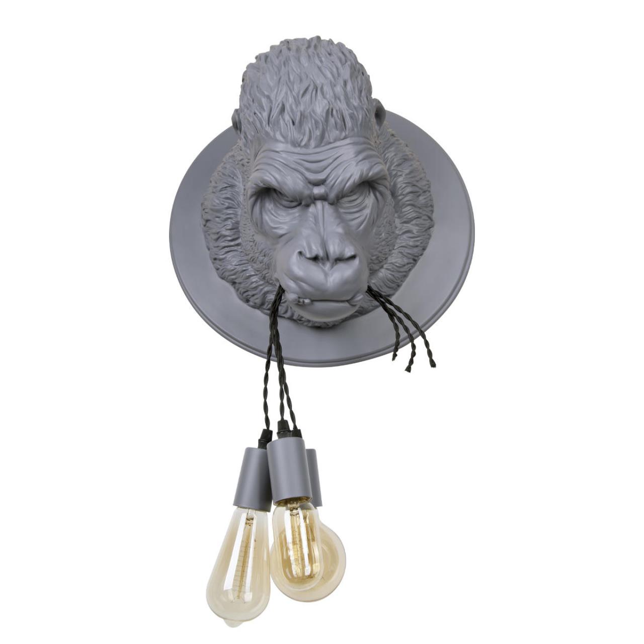 

Светильник настенный Loft it Gorilla, 10178 Grey, 80W, E27, Стиль Модерн