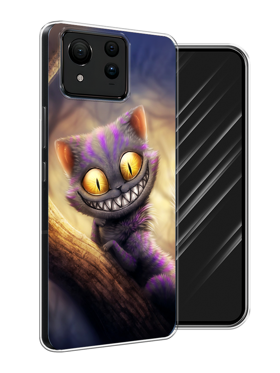 

Чехол Awog на Asus ZenFone 11 Ultra "Cheshire Cat", Фиолетовый;желтый, 45250-1