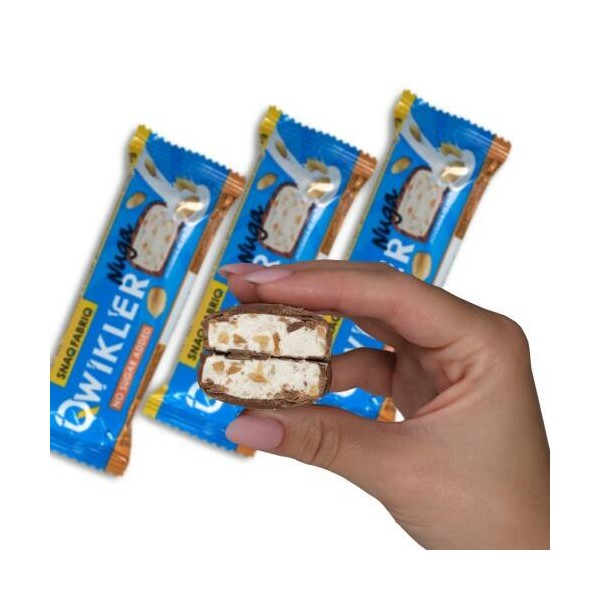 Snaq Fabriq Snaq Fabriq, QWIKLER, 10х40г (Nougat & Peanut)