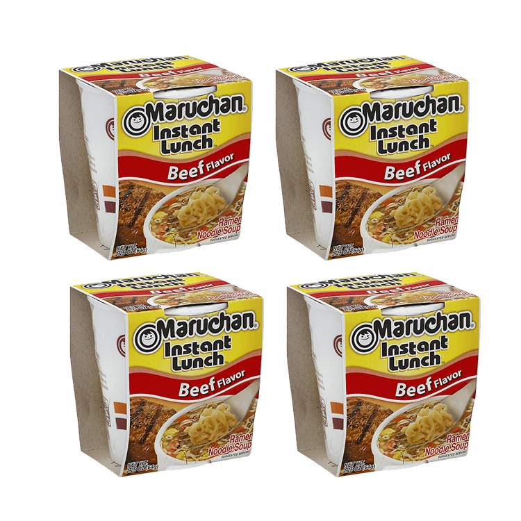 

Лапша быстрого приготовления Маручан Инстант Ланч со вкусом говядины (4 шт. по 64 г