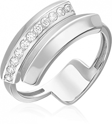 

Кольцо из золота р.  PLATINA jewelry 01-5667-00-401-1120, фианит, 01-5667-00-401-1120