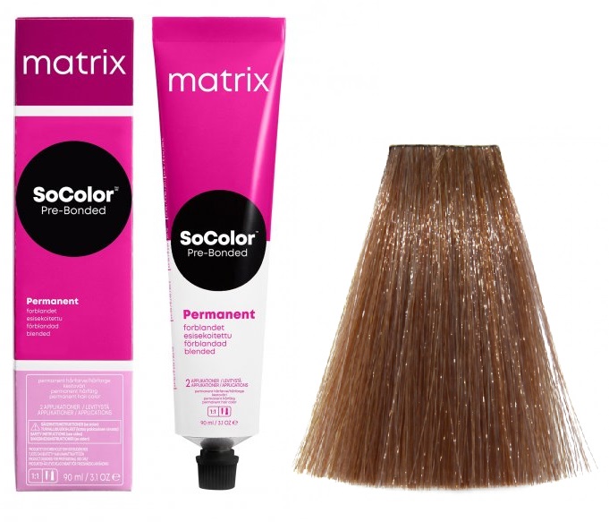 Краска Matrix SoColor Pre-Bonded 8Mm светлый блондин мокка мокка 90 мл крем matrix socolor cult с пигментами прямого действия пыльный голубой 118 мл