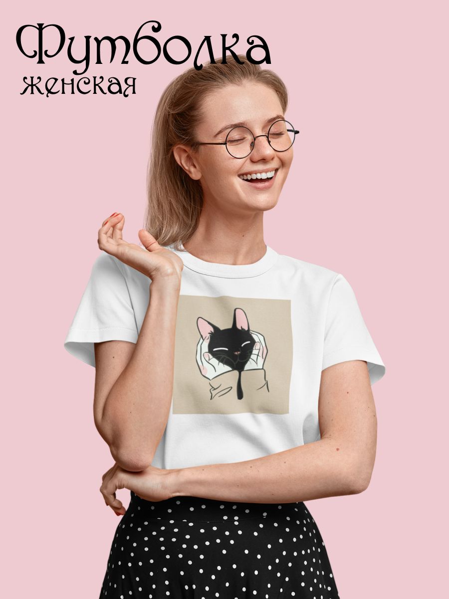 

Футболка женская shulpinchik POL-74 белая 2XS, Белый, POL-74