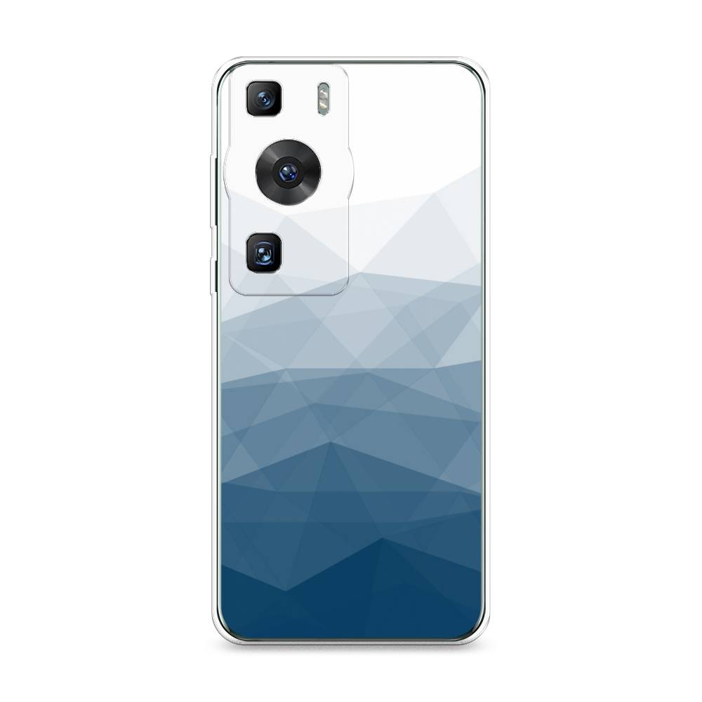 

Силиконовый чехол "Абстракция небо" на Huawei P60, Прозрачный;голубой;синий