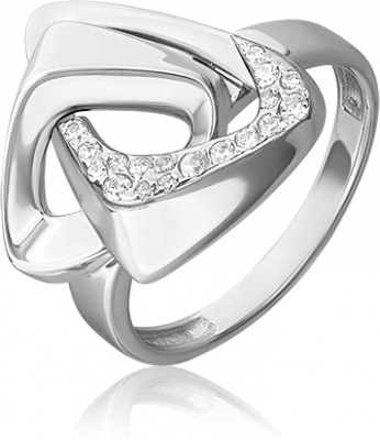 

Кольцо из серебра р. 18 PLATINA jewelry 01-5639-00-401-0200, фианит, 01-5639-00-401-0200