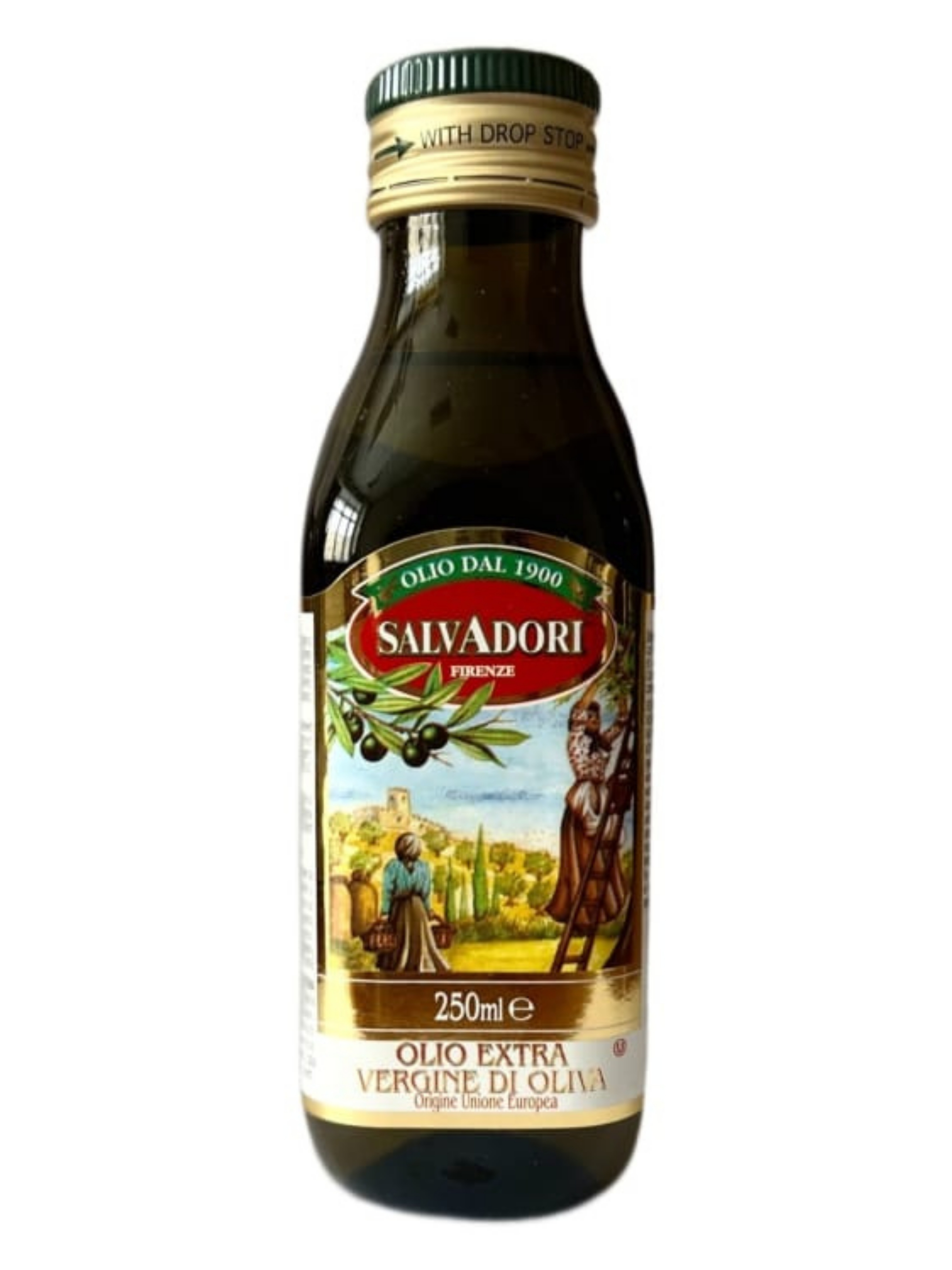 

Масло SALVADORI оливковое нерафинированное ЭКСТРА ВИРДЖИН, 250 мл, стекло