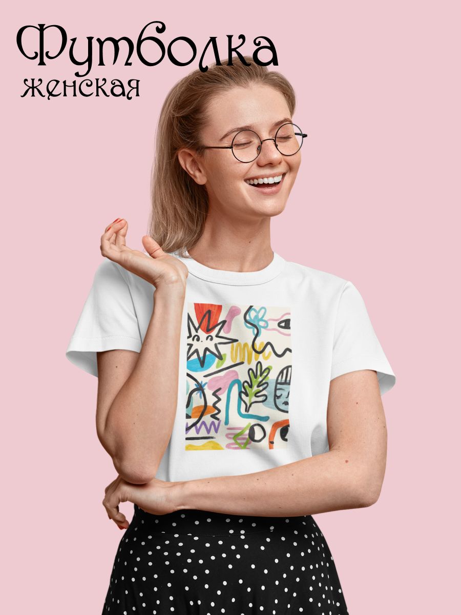 

Футболка женская shulpinchik POL-70 белая 2XS, Белый, POL-70